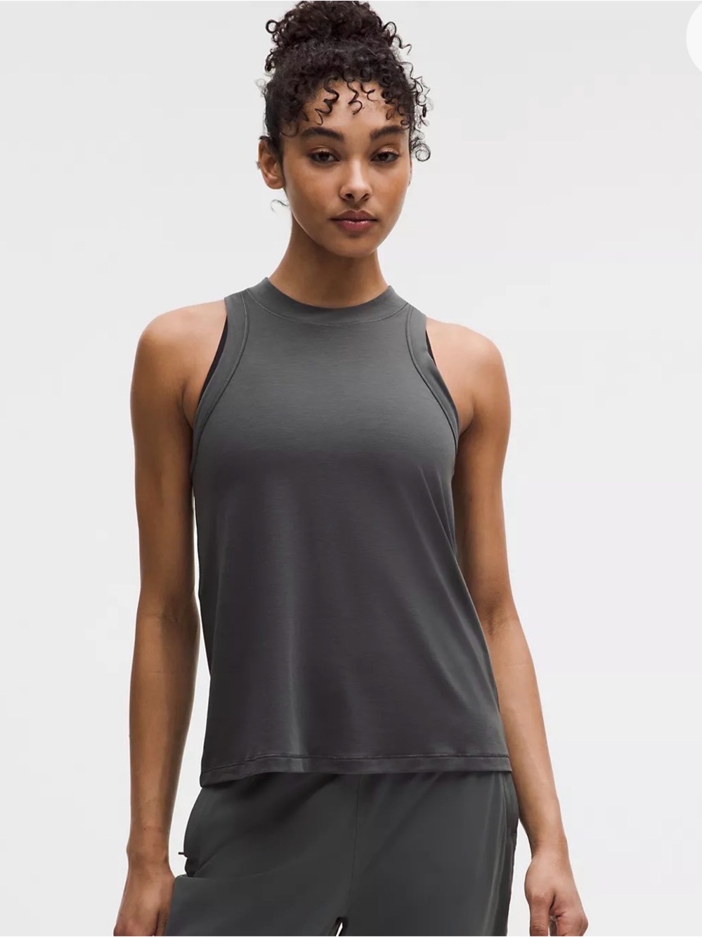 lululemon athletica Charcoal Gray Muscle Tank women’s size 12NWT